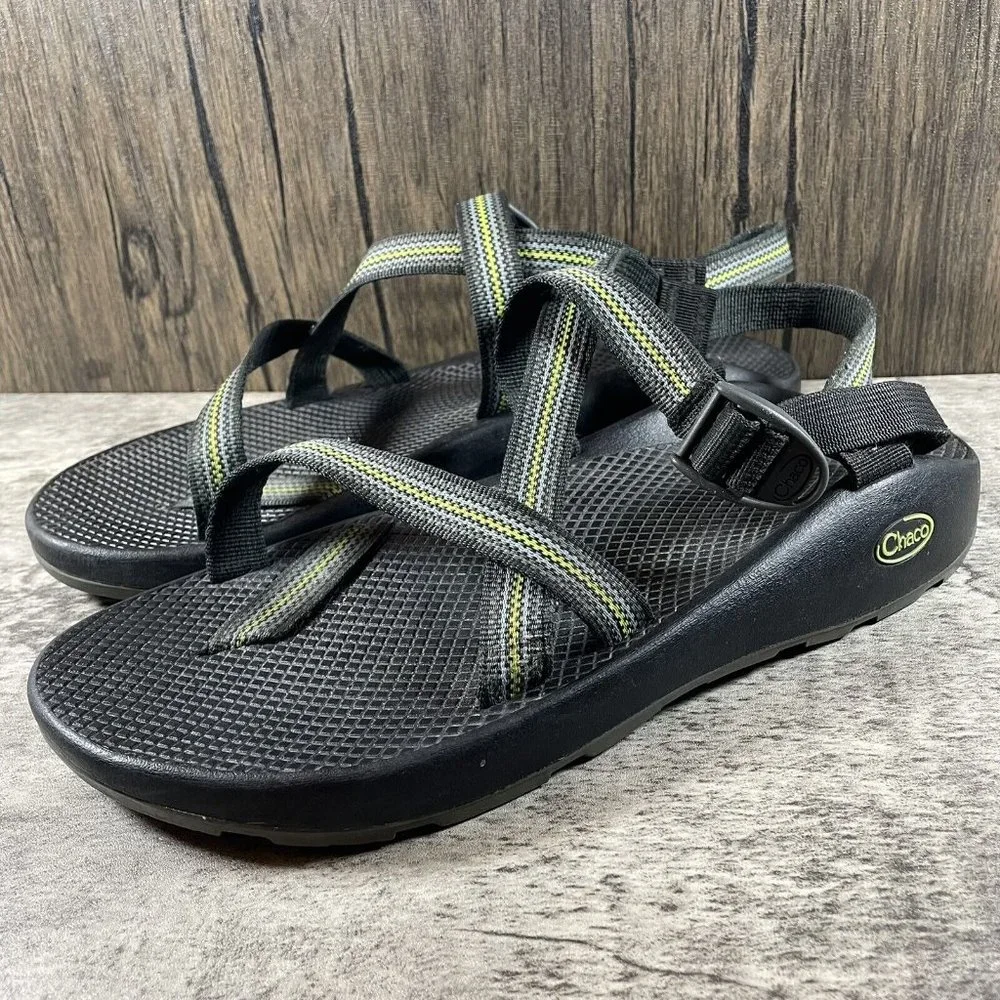 Chaco Men's Z2 Sandals Blue Black Hiking Toe Loop Size 12